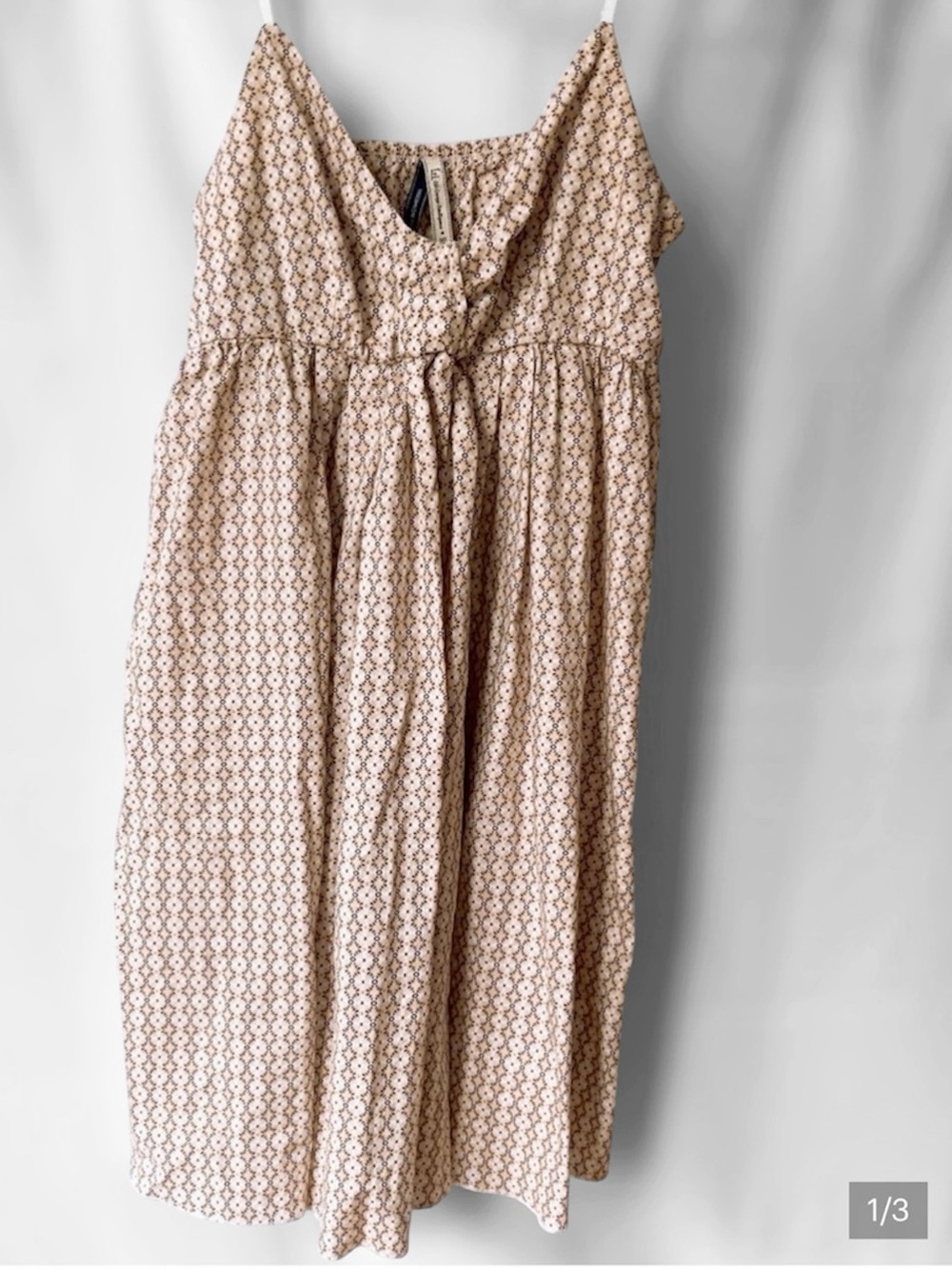 lei Beige Printed sundress